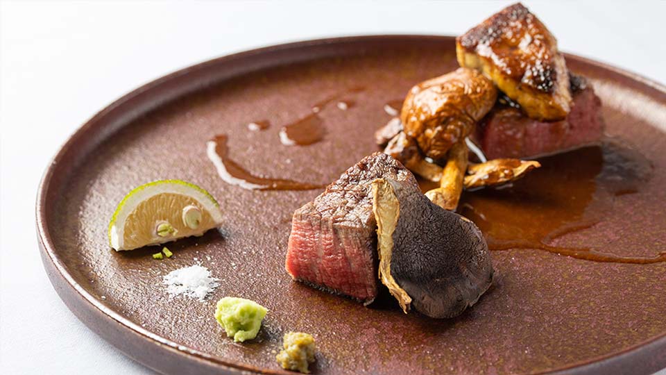 写真：リストランテAO料理