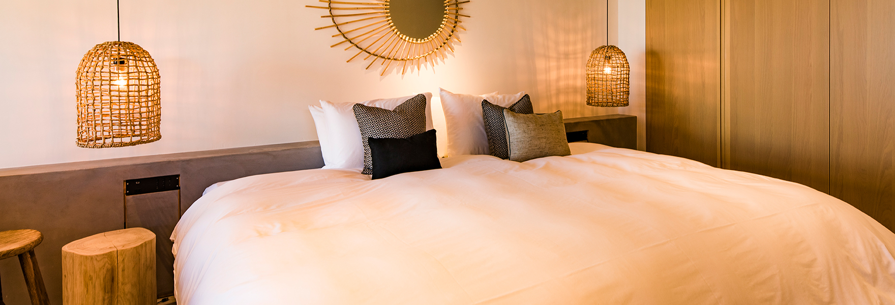 MALIBU HOTEL PRIVATE VILLA BEDROOM