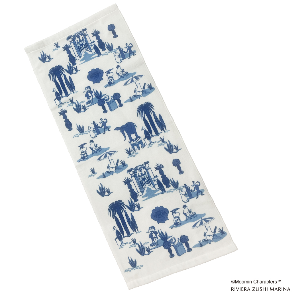 画像:ムーミン フェイスタオル